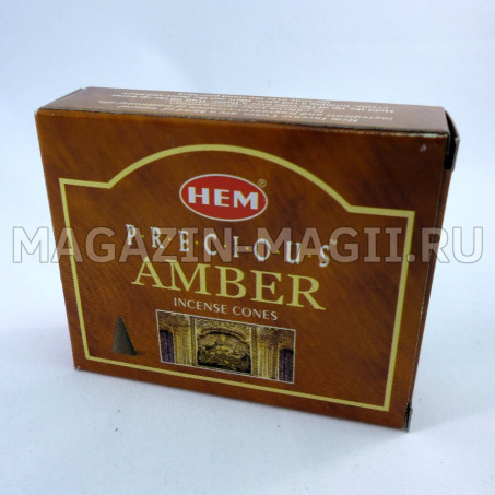 Благовония конусы «Амбер»