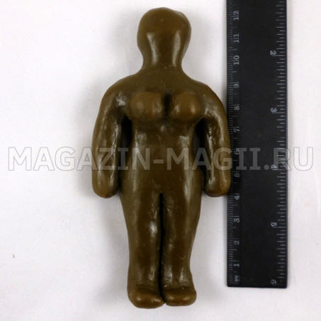 Восковая кукла вольт женская коричневая