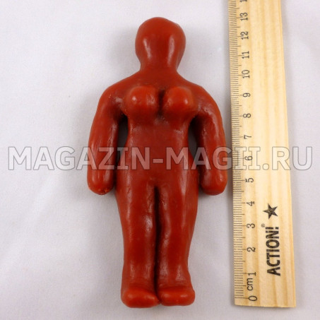 Восковая кукла вольт женская красная