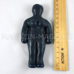 Восковая кукла вольт женская темно-синяя