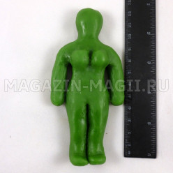 Восковая кукла вольт женская зеленая