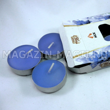 Свеча в гильзе «Лаванда» (6шт.)