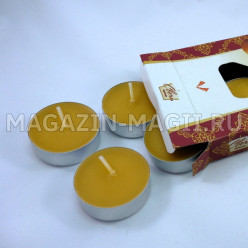 Свеча чайная «Сандаловое дерево» (6шт.)