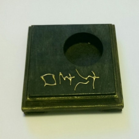 Подсвечник на 1 свечу иероглифы