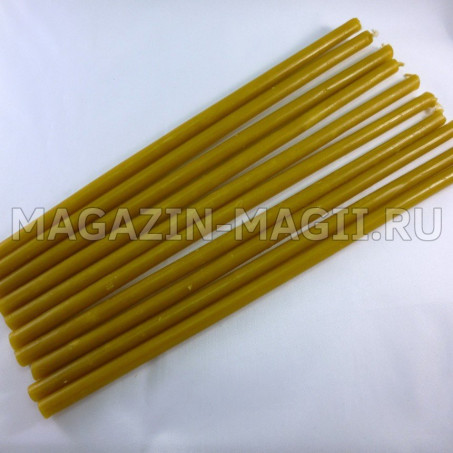 Свечи церковные восковые №60 (10шт.)